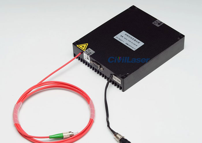 3kHz Ultra-narrow Line-width 1550nm CW DFB Fiber Laser SM PM Fiber -- Desktop Type